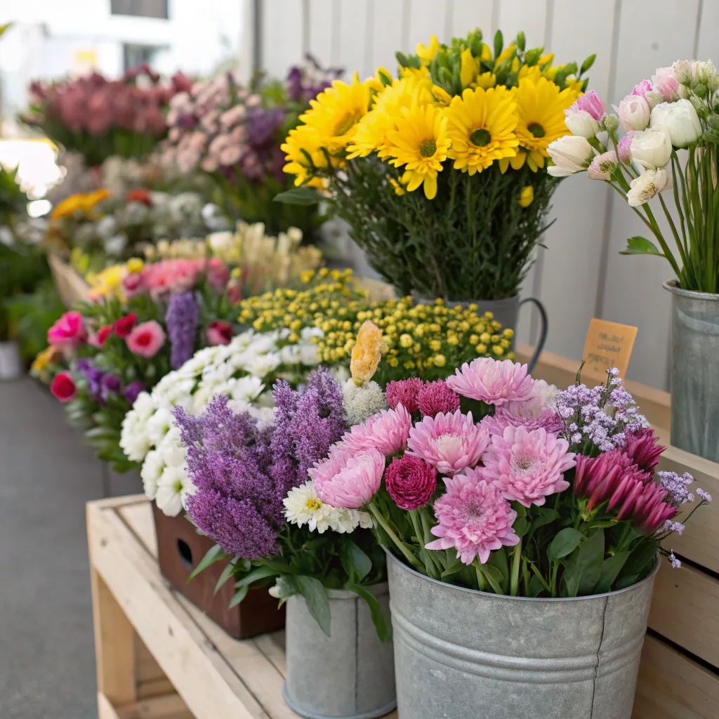 Assorted Seasonal Flowers on Sale